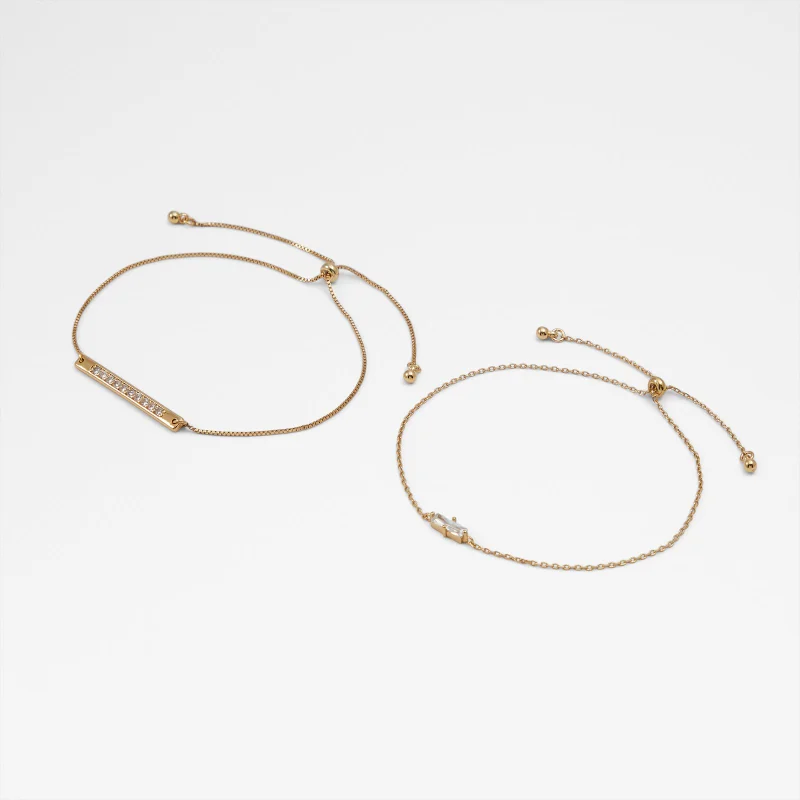 الدو ALANAMARIO 2-Pack Embellished Bracelets